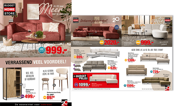 Folder Budget Home Store week 36